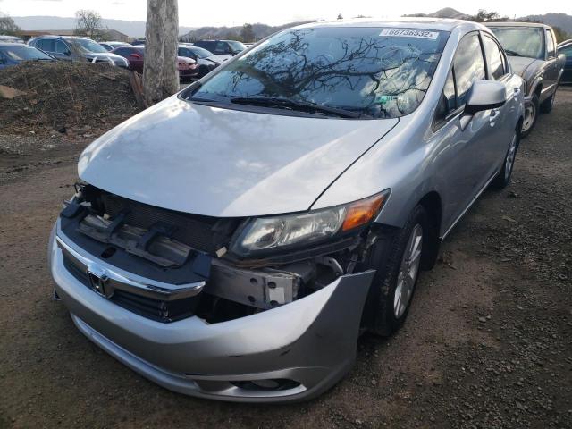 Photo 2 from auction – 2012 HONDA CIVIC EXL with VIN 2HGFB2F92CH511507