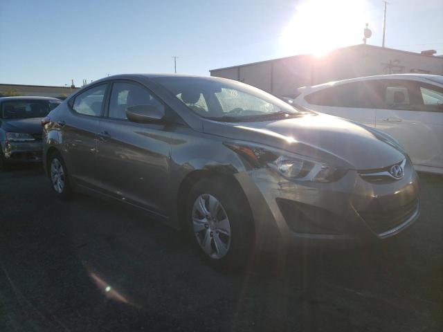 HYUNDAI ELANTRA SE 2016 with VIN 5NPDH4AE6GH781986 - Photo from auction