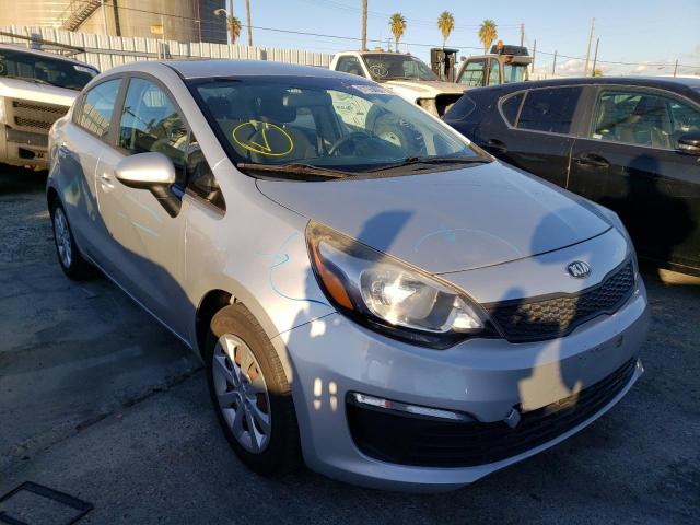 KIA RIO LX 2016 with VIN KNADM4A36G6694977 - Photo from auction