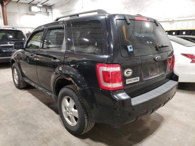 Photo 3 from auction – 2008 FORD ESCAPE XLS with VIN 1FMCU02Z78KE21822