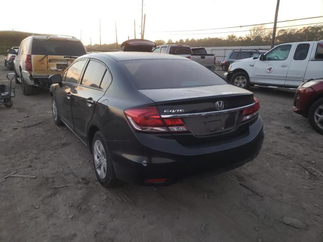 Photo 3 from auction – 2014 HONDA CIVIC LX with VIN 19XFB2F59EE044466