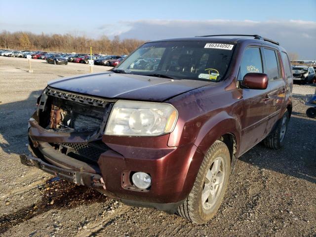 Photo 2 from auction – 2011 HONDA PILOT EXL with VIN 5FNYF4H55BB004560