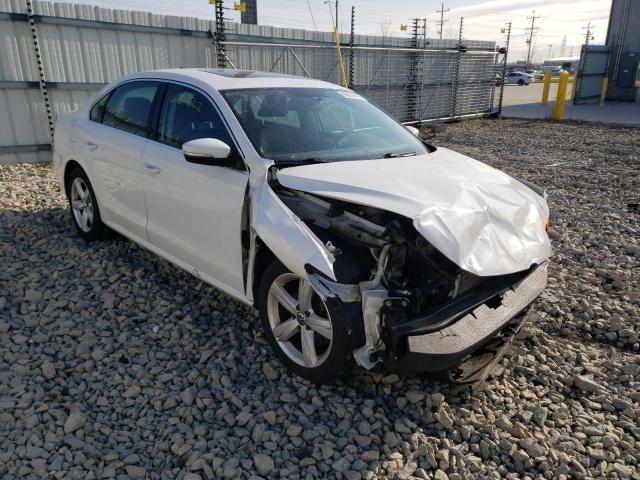 VOLKSWAGEN PASSAT SE 2013 with VIN 1VWBP7A35DC048200 - Photo from auction
