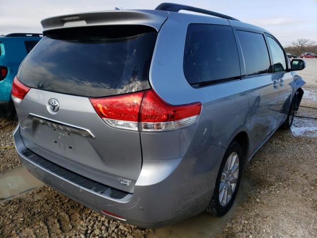 Photo 4 from auction – 2014 TOYOTA SIENNA XLE with VIN 5TDDK3DC9ES087936