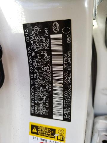 Photo 10 from auction – 2013 LEXUS ES 350 with VIN JTHBK1GG6D2054133