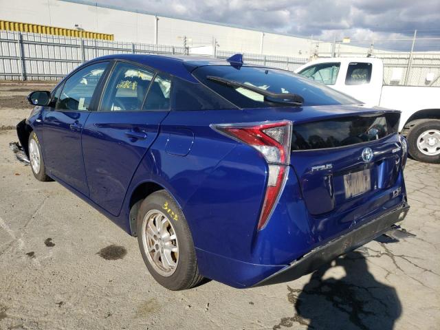Photo 3 from auction – 2016 TOYOTA PRIUS with VIN JTDKBRFU2G3511168