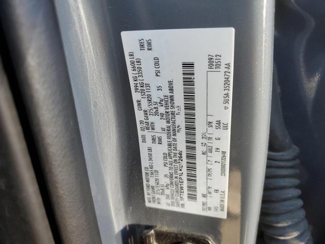 Photo 10 from auction – 2020 FORD F150 SUPER with VIN 1FTEW1EP3LKD72649