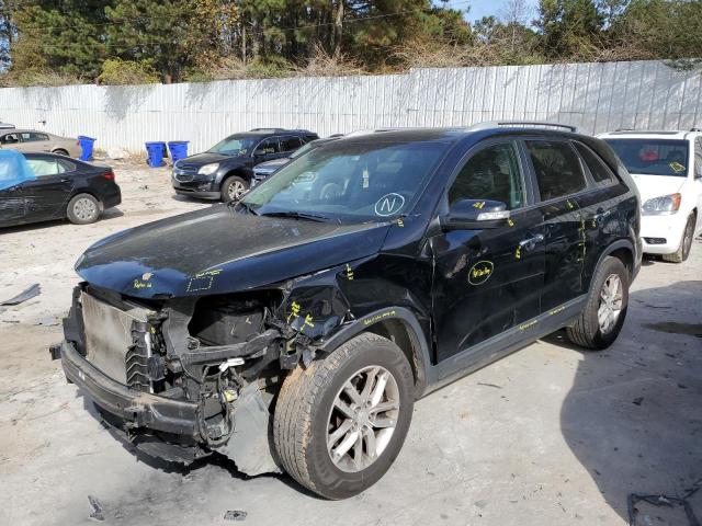 Photo 2 from auction – 2014 KIA SORENTO LX with VIN 5XYKT4A73EG461357