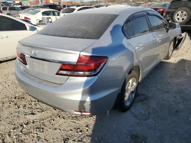 Photo 4 from auction – 2014 HONDA CIVIC LX with VIN 19XFB2F51EE226629