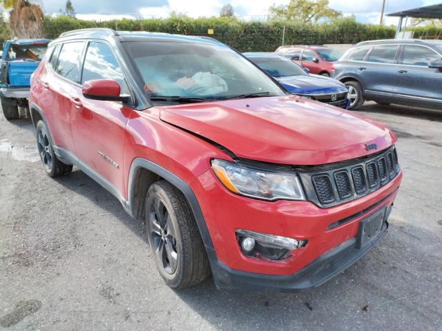 JEEP COMPASS LA 2018 with VIN 3C4NJDBB6JT394584 - Photo from auction