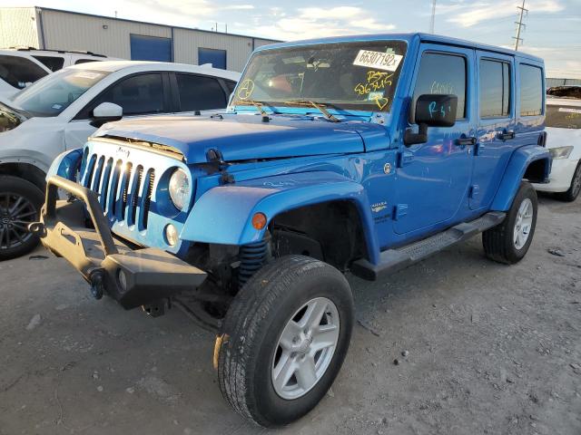 Photo 2 from auction – 2015 JEEP WRANGLER U with VIN 1C4BJWEG2FL526345