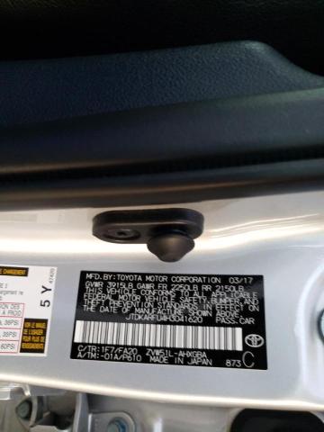 Photo 10 from auction – 2017 TOYOTA PRIUS with VIN JTDKARFU4H3041620
