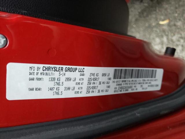 Photo 10 from auction – 2014 DODGE GRAND CARA with VIN 2C4RDGCGXER366803