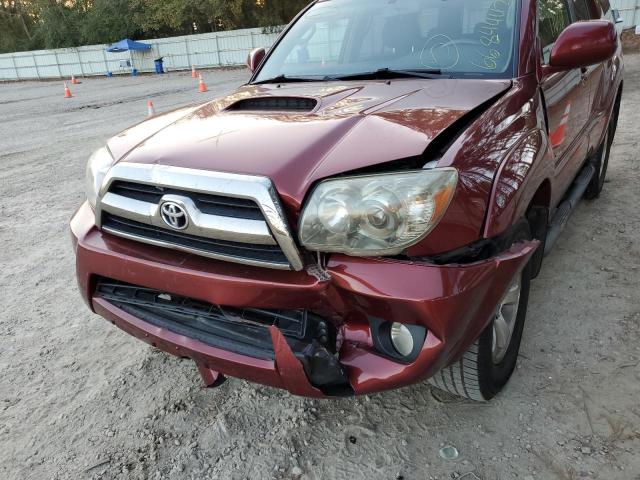 Photo 9 from auction – 2007 TOYOTA 4RUNNER SR with VIN JTEZU14R078076402