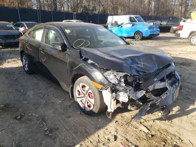 HONDA CIVIC LX 2016 with VIN 2HGFC2F56GH543392 - Photo from auction