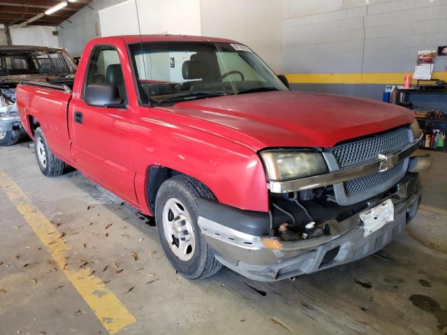 CHEVROLET silverado 2003 with VIN 1GCEC14X63Z324287 - Photo from auction