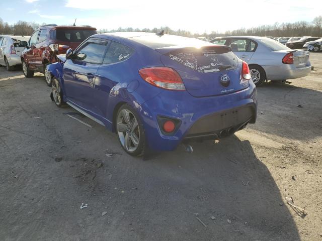 Photo 3 from auction – 2014 HYUNDAI VELOSTER T with VIN KMHTC6AEXEU201692
