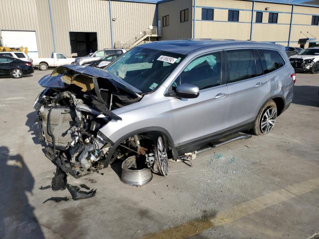 HONDA PILOT EXLN 2017 with VIN 5FNYF5H77HB034482 - Photo from auction