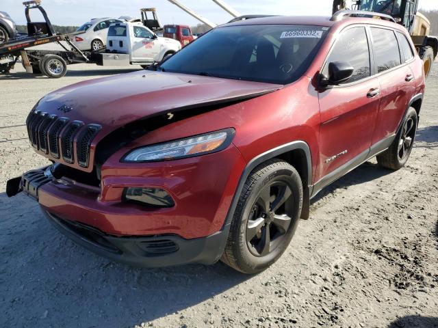 Photo 2 from auction – 2016 JEEP CHEROKEE S with VIN 1C4PJMABXGW332814