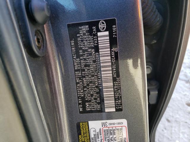 Photo 10 from auction – 2007 TOYOTA CAMRY CE with VIN 4T1BE46K77U502089