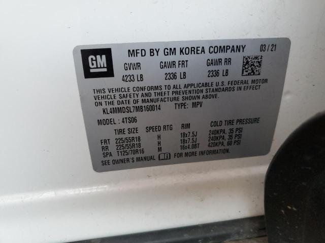 Photo 10 from auction – 2021 BUICK ENCORE GX with VIN KL4MMDSL7MB160014