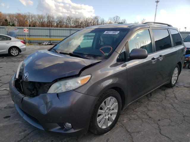 Photo 2 from auction – 2012 TOYOTA SIENNA XLE with VIN 5TDYK3DC2CS238923