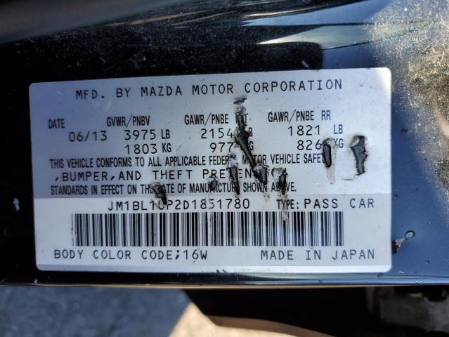 Photo 10 from auction – 2013 MAZDA 3 I with VIN JM1BL1UP2D1851780