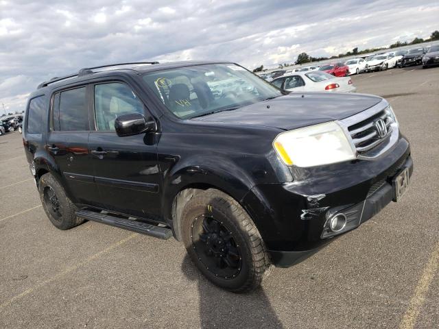 HONDA PILOT EXL 2013 with VIN 5FNYF4H54DB008649 - Photo from auction