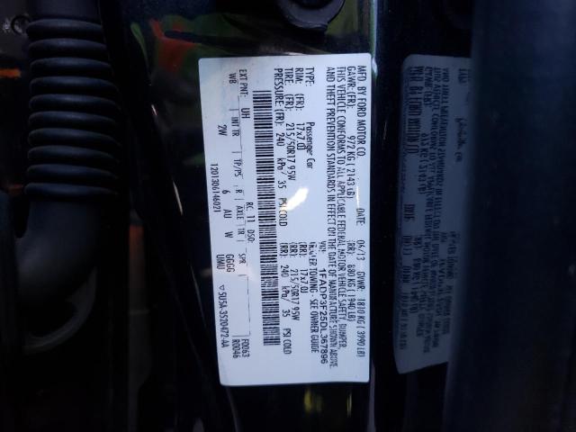 Photo 10 from auction – 2013 FORD FOCUS SE with VIN 1FADP3F25DL367896
