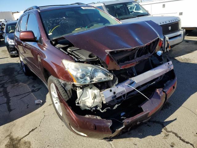 LEXUS RX 350 2008 with VIN JTJGK31U089850775 - Photo from auction