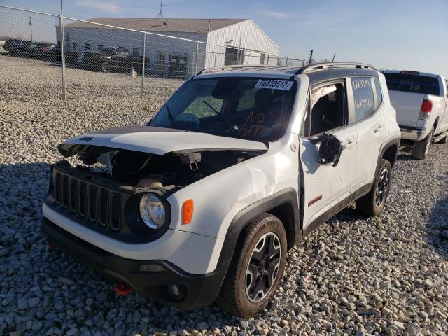 Photo 2 from auction – 2017 JEEP RENEGADE T with VIN ZACCJBCB3HPE99465