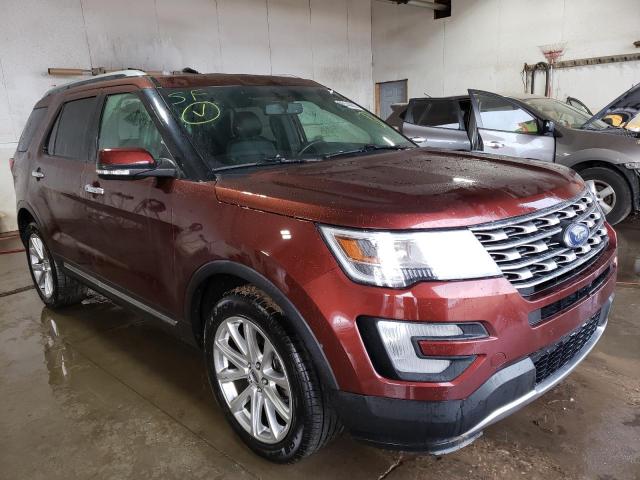 FORD EXPLORER L 2016 with VIN 1FM5K8FH7GGC32653 - Photo from auction