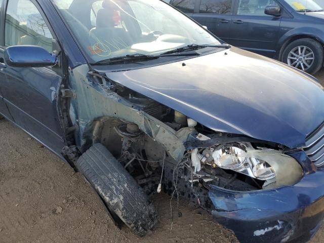 Photo 9 from auction – 2003 TOYOTA COROLLA with VIN 2T1BR38E73C073117