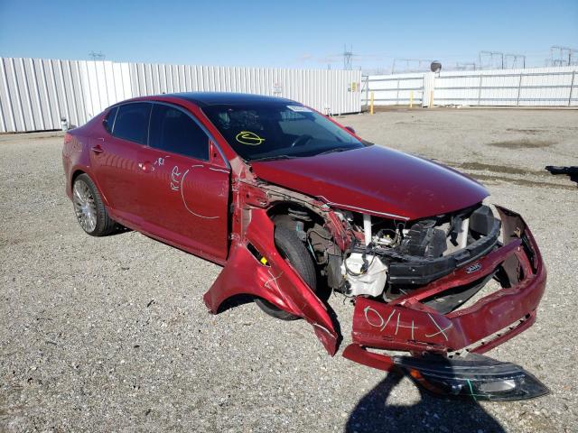 KIA OPTIMA SX 2015 with VIN 5XXGR4A6XFG507705 - Photo from auction