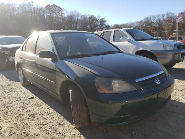 Photo 1 from auction – 2001 HONDA CIVIC EX with VIN 2HGES26791H602880