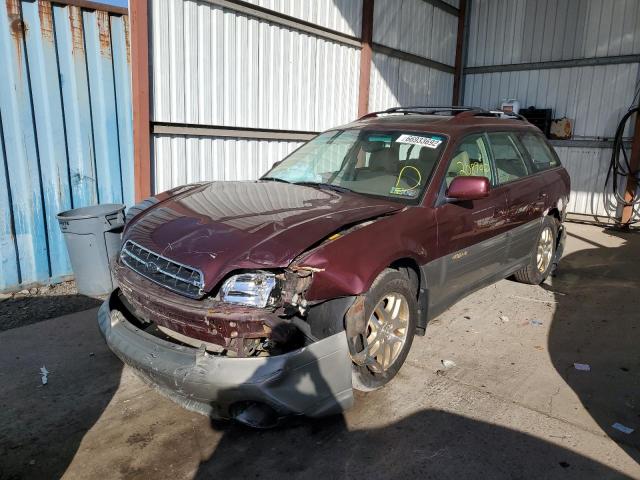 Photo 2 from auction – 2001 SUBARU LEGACY OUT with VIN 4S3BH686217623366