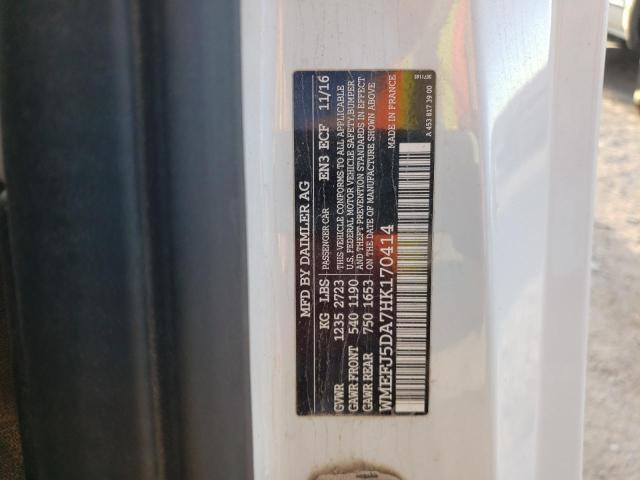 Photo 10 from auction – 2017 SMART FORTWO with VIN WMEFJ5DA7HK170414
