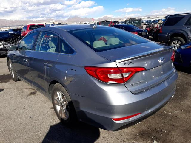 Photo 3 from auction – 2017 HYUNDAI SONATA SE with VIN 5NPE24AF6HH447019