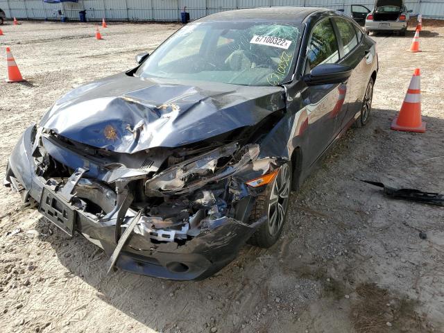 Photo 2 from auction – 2018 HONDA CIVIC EX with VIN JHMFC1F31JX037641