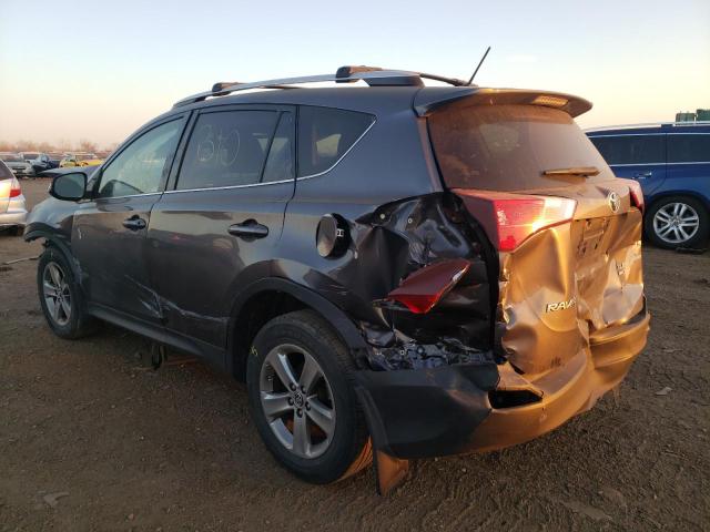 Photo 3 from auction – 2015 TOYOTA RAV4 XLE with VIN JTMRFREVXFD133056