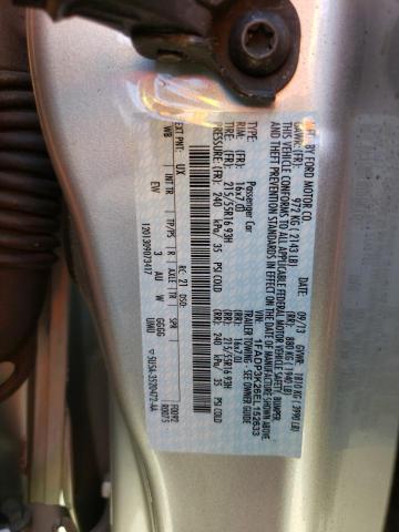Photo 10 from auction – 2014 FORD FOCUS SE with VIN 1FADP3K26EL152633