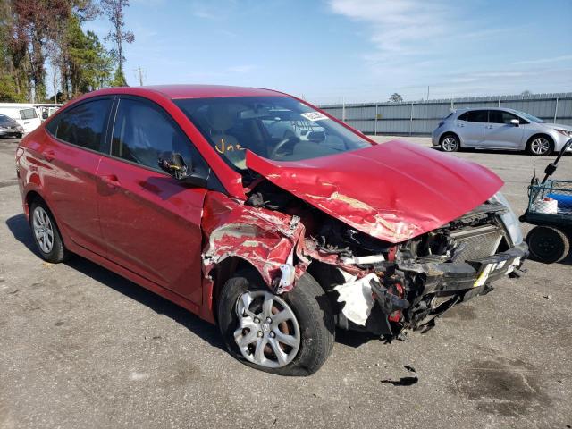 HYUNDAI ACCENT GLS 2013 with VIN KMHCT4AE8DU585104 - Photo from auction