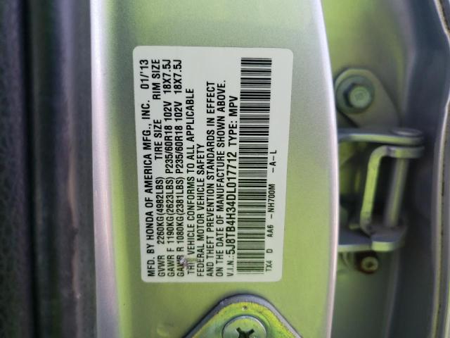 Photo 10 from auction – 2013 ACURA RDX with VIN 5J8TB4H34DL017712