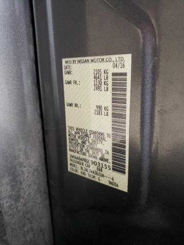 Photo 10 from auction – 2016 NISSAN MAXIMA 3.5 with VIN 1N4AA6AP8GC903155