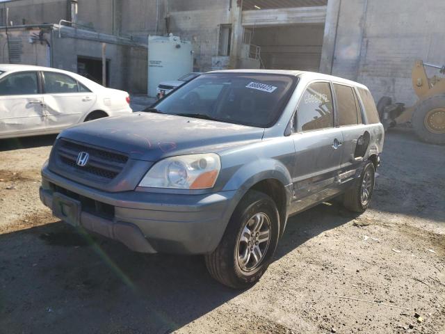 Photo 2 from auction – 2005 HONDA PILOT EXL with VIN 5FNYF18565B051552