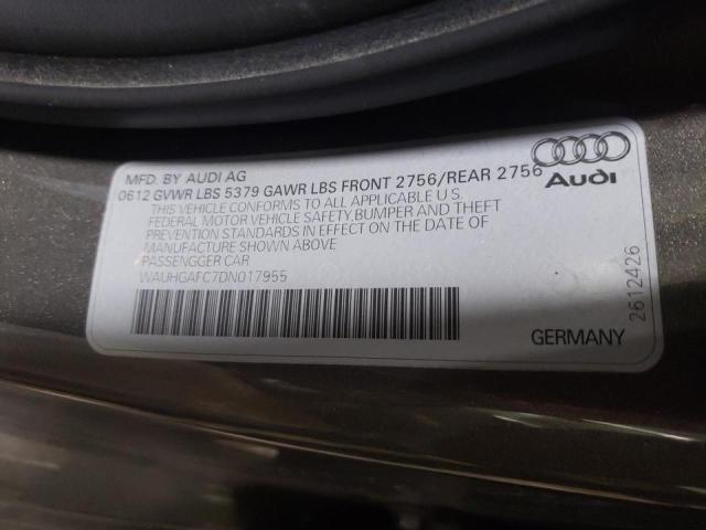 Photo 10 from auction – 2013 AUDI A6 PRESTIG with VIN WAUHGAFC7DN017955