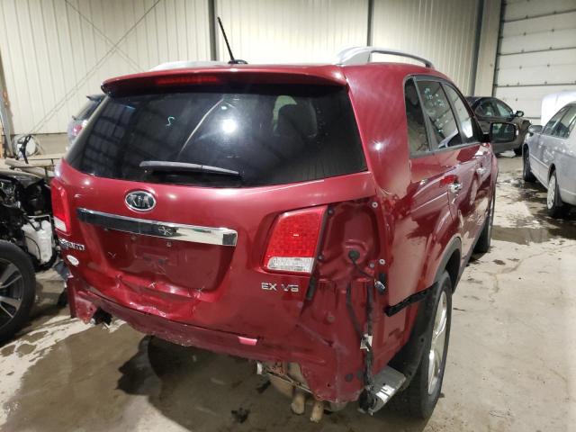 Photo 4 from auction – 2012 KIA SORENTO EX with VIN 5XYKUDA2XCG298799
