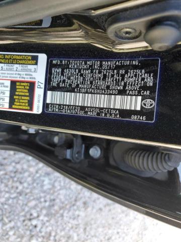 Photo 10 from auction – 2017 TOYOTA CAMRY LE with VIN 4T1BF1FK6HU433490