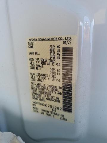 Photo 10 from auction – 2022 NISSAN ROGUE SV with VIN 5N1BT3BB7NC705282