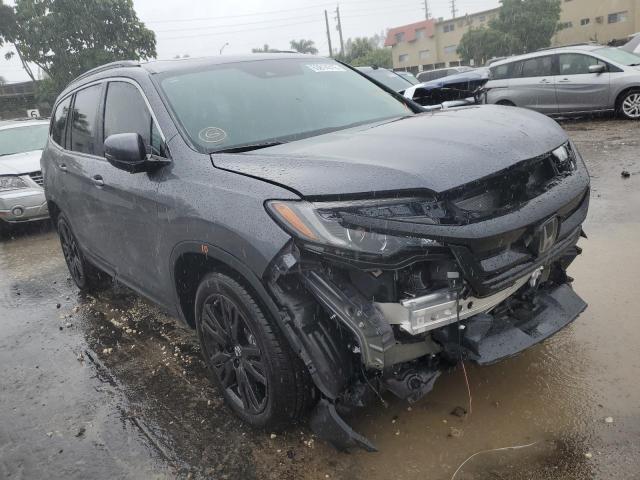 HONDA PILOT SE 2022 with VIN 5FNYF5H21NB028239 - Photo from auction